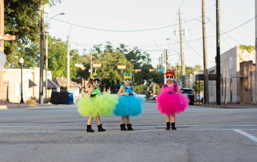 Powerpuff girl costume- powerpuff girl tutu costume- powerpuff costume dress- Powerpuff girl dress-powerpuff girl tutu-Blossom costume-buttercup costume-bubbles costume