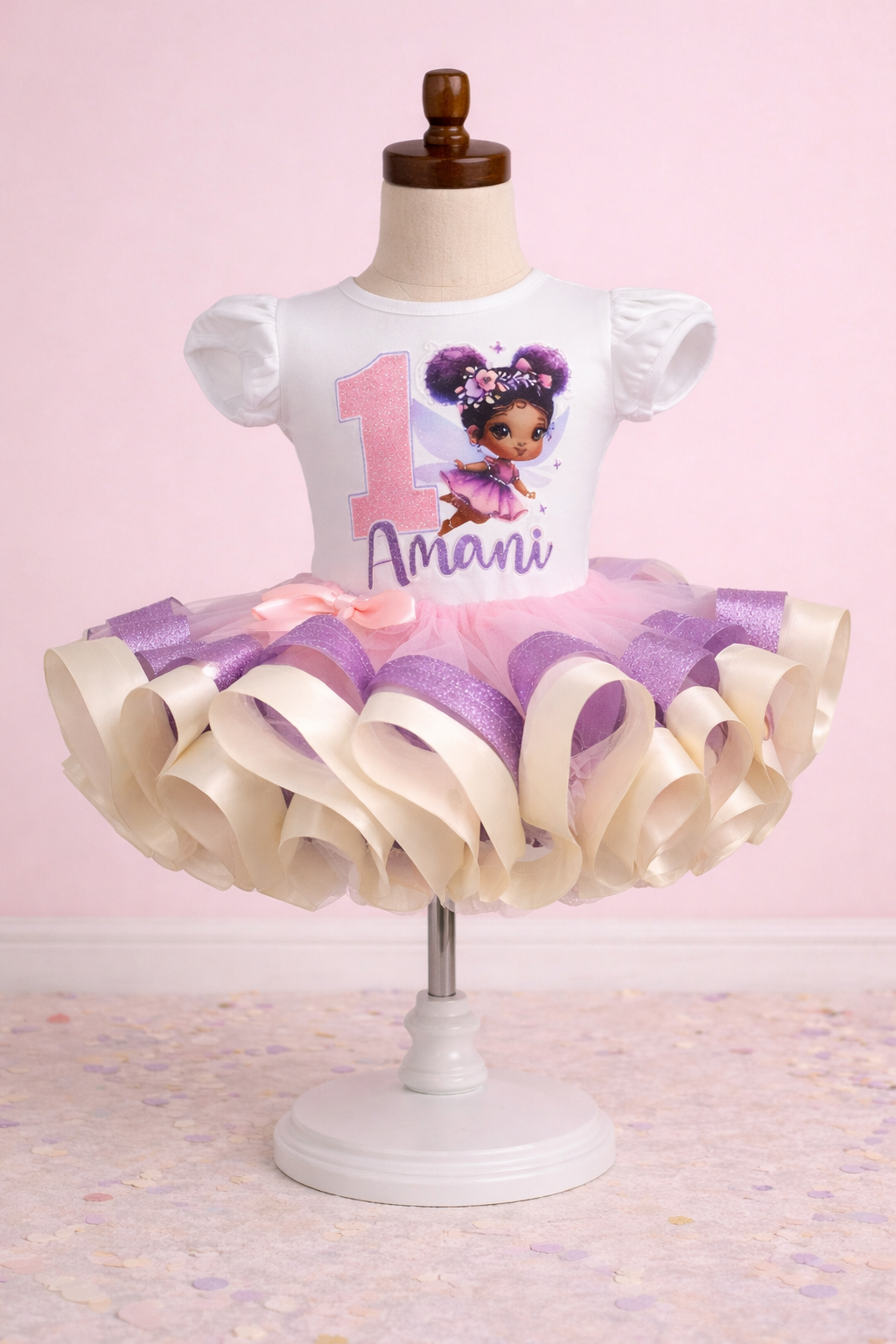 Fairy tutu set- Fairy outfit- Fairy dress-Fairy birthday
