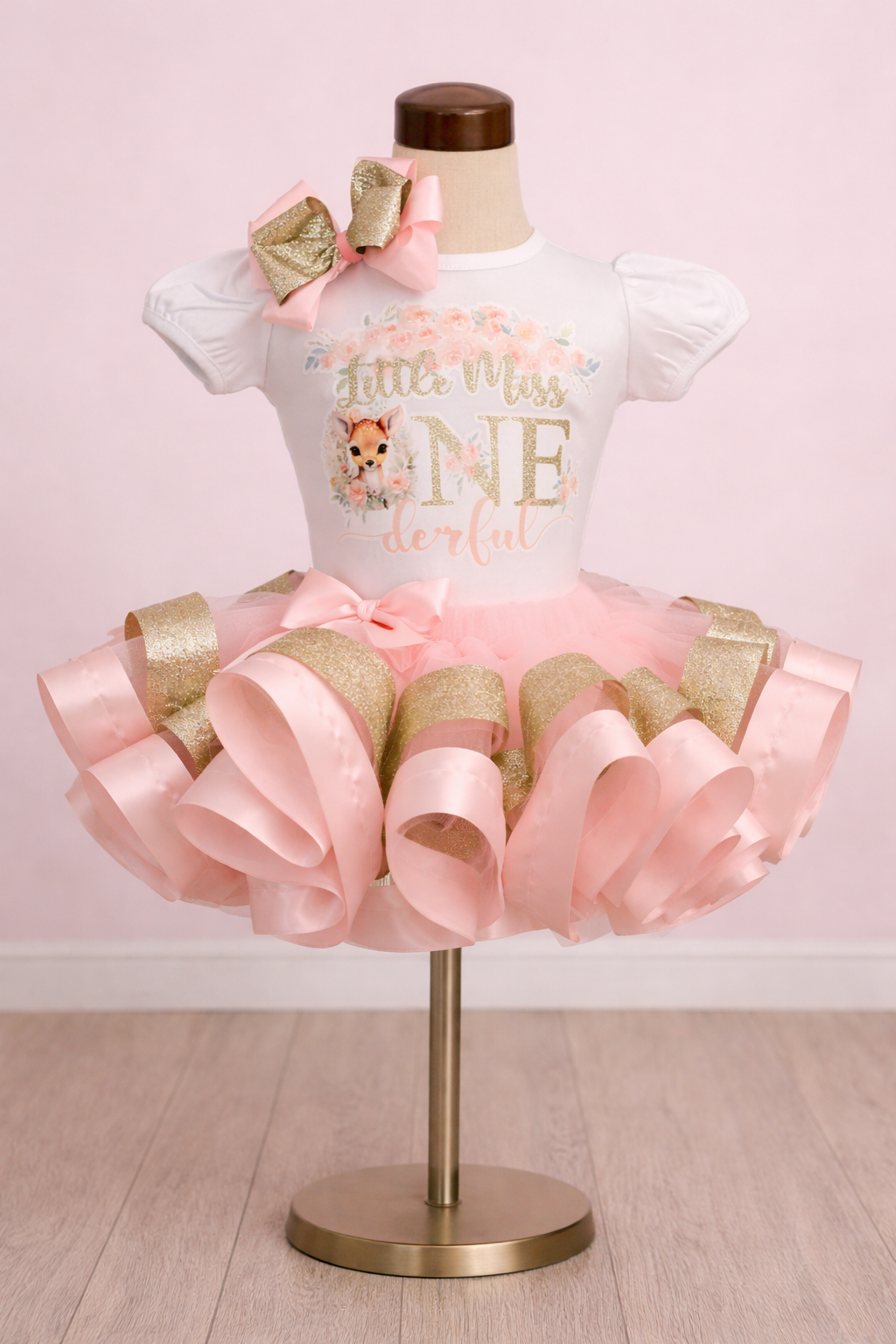 Little Miss Onedeerful Tutu set- Little Miss Onedeerful outfit- Little Miss Onedeerful tutu-Little Miss Onedeerful tutu set-Deer tutu set