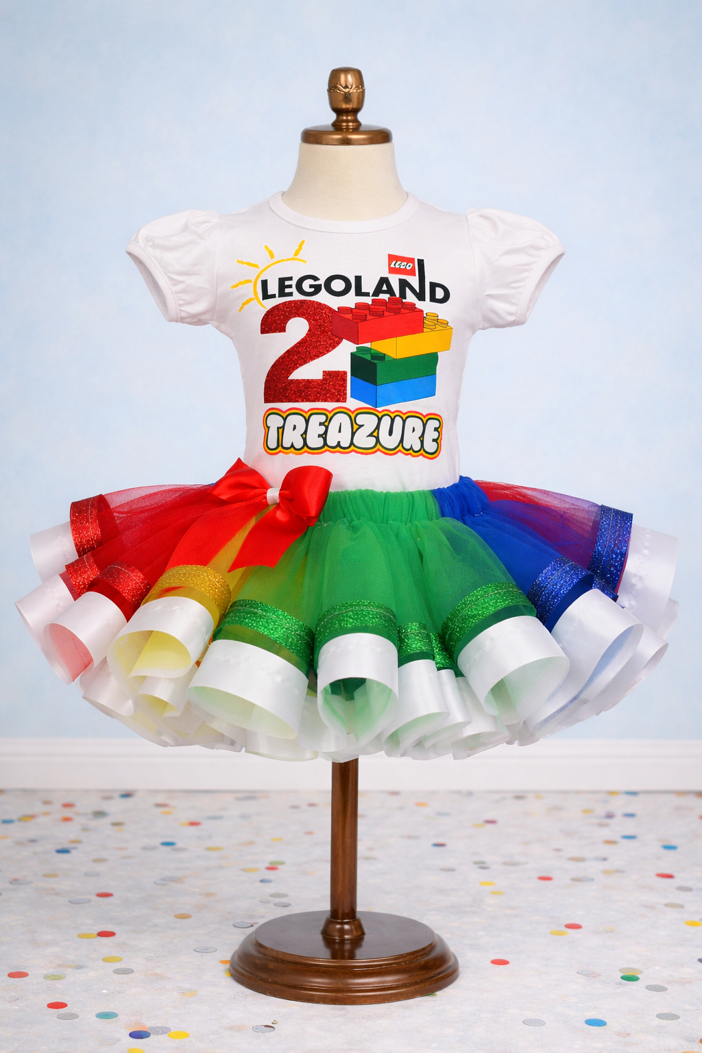 Lego tutu set- Lego outfit- Lego dress