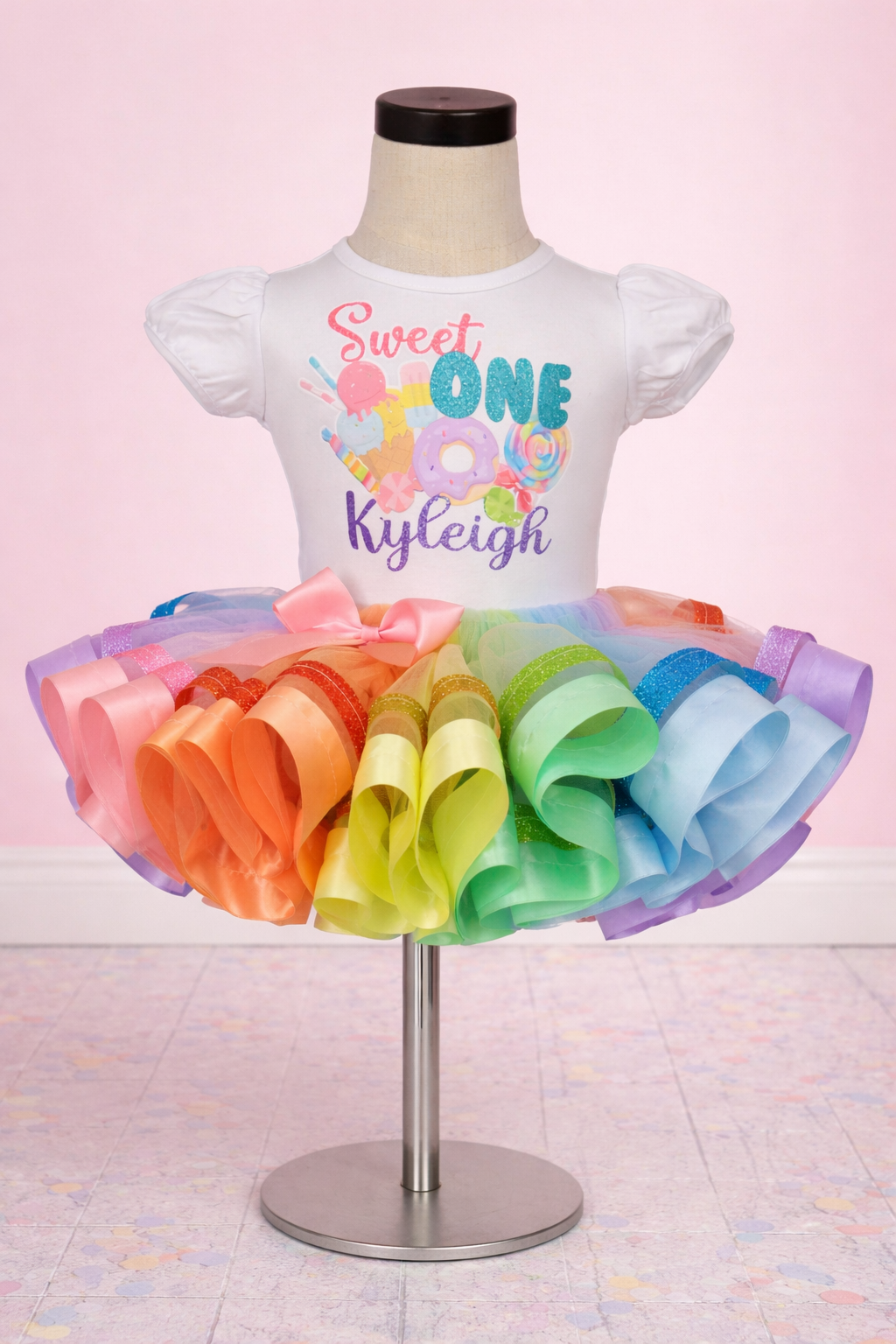 Ice Cream Tutu set- Ice Cream outfit-Ice Cream dress-Ice Cream tutu-Sweet one tutu-sweet one outfit