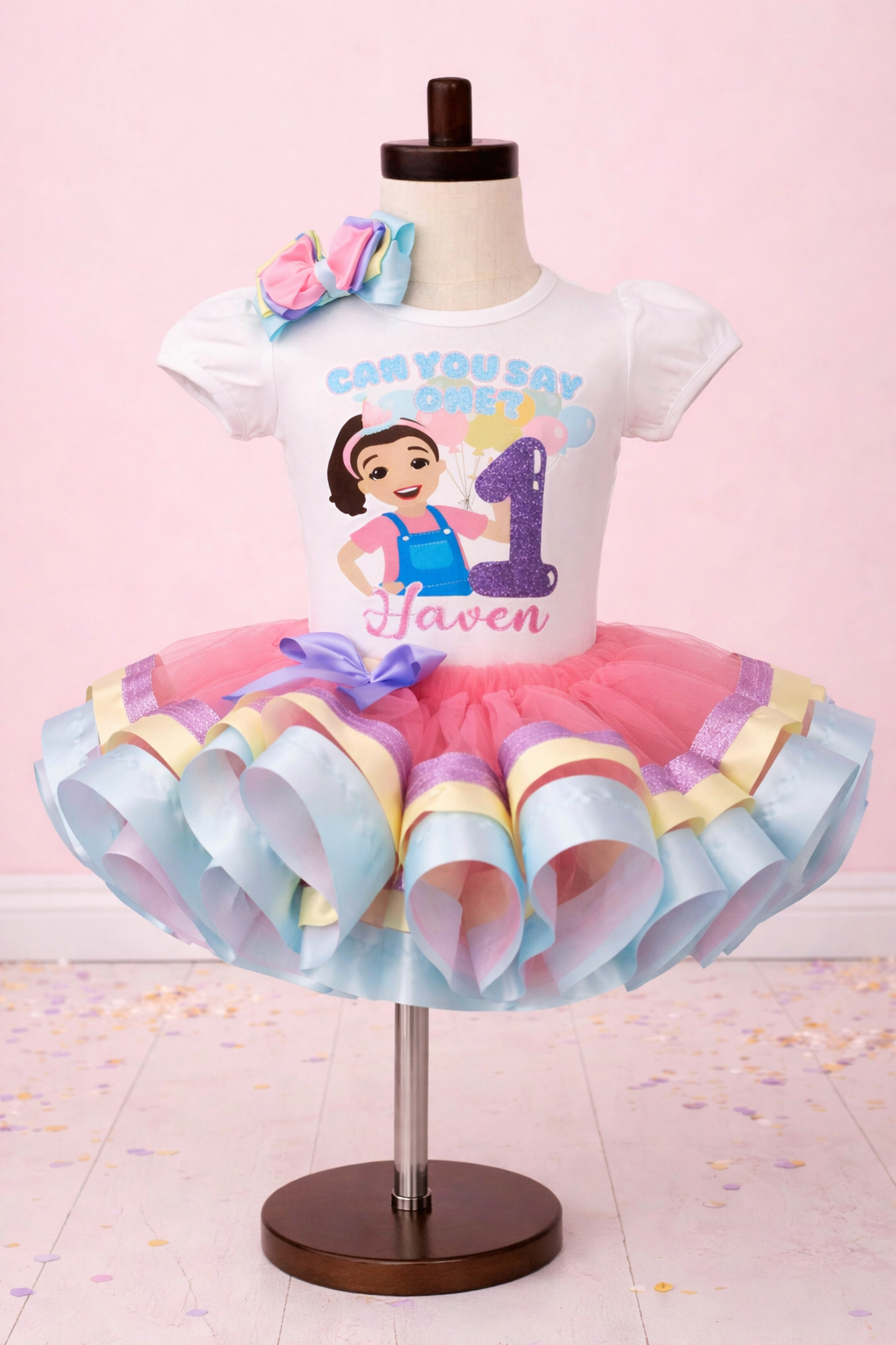 Ms. rachel tutu set-Ms. rachel outfit-Ms. rachel birthday-Ms. rachel dress-Ms. rachel costume