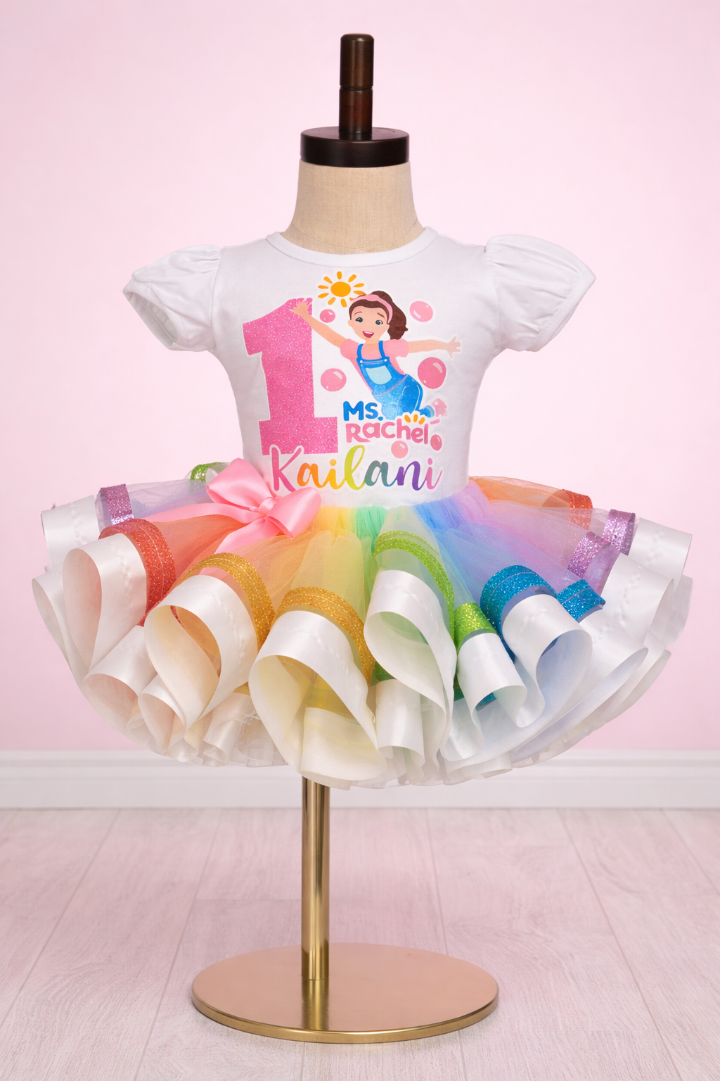 Ms. rachel tutu set-Ms. rachel outfit-Ms. rachel birthday-Ms. rachel dress-Ms. rachel costume