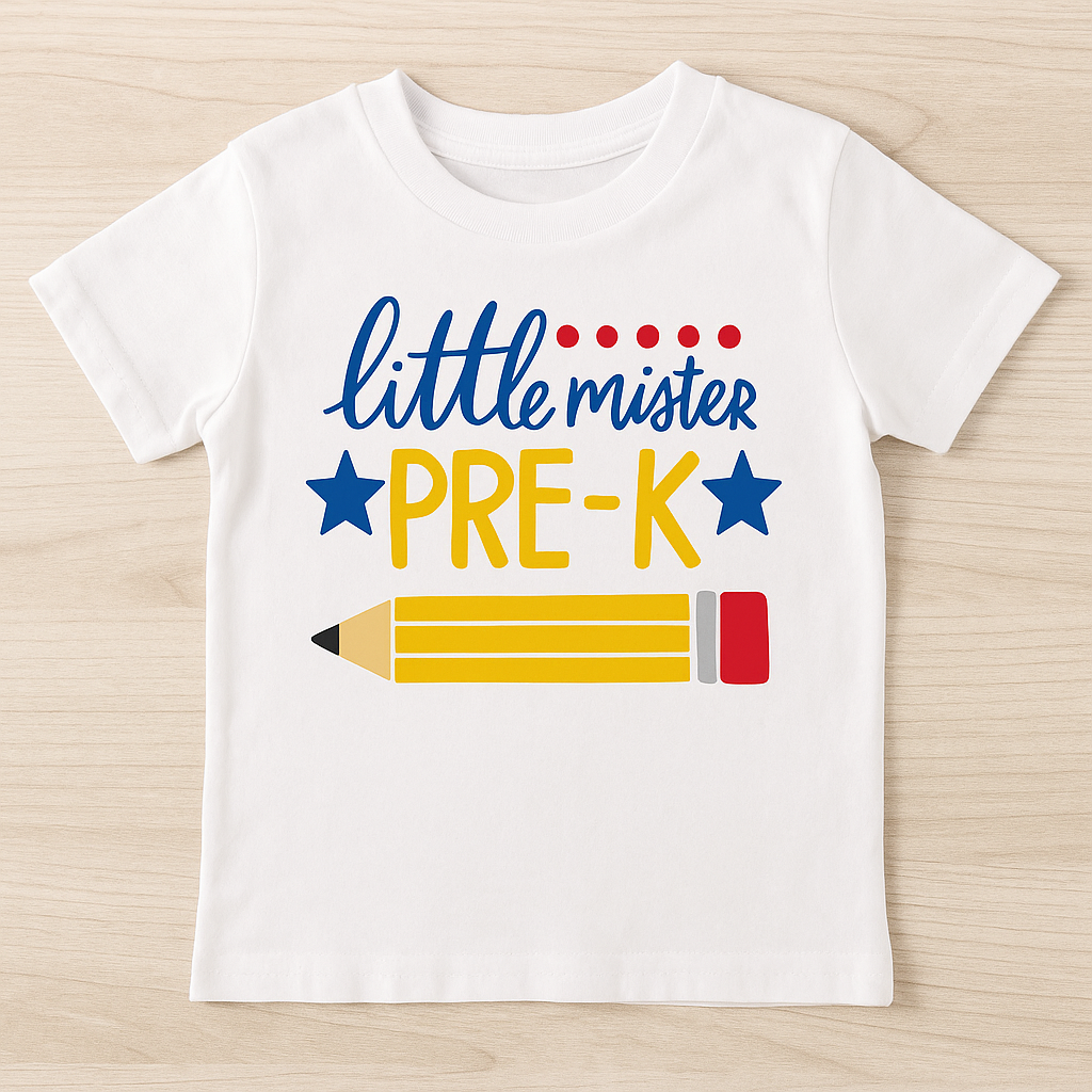 Little Mister Pre-K Shirt-Back to school shirt-Back to school shirt-1st day of school shirt-Kindergarten shirt