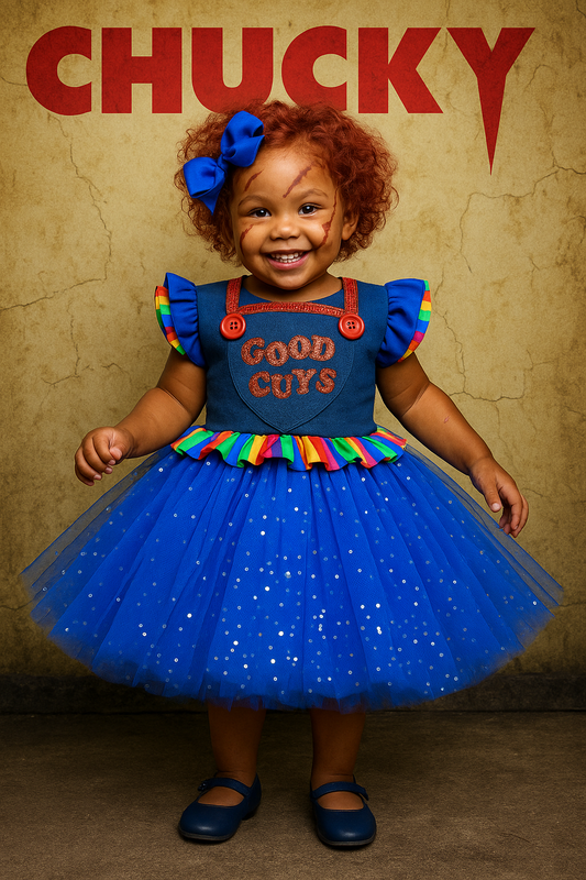 Chucky Dress- Chucky costume- Chucky tutu dress