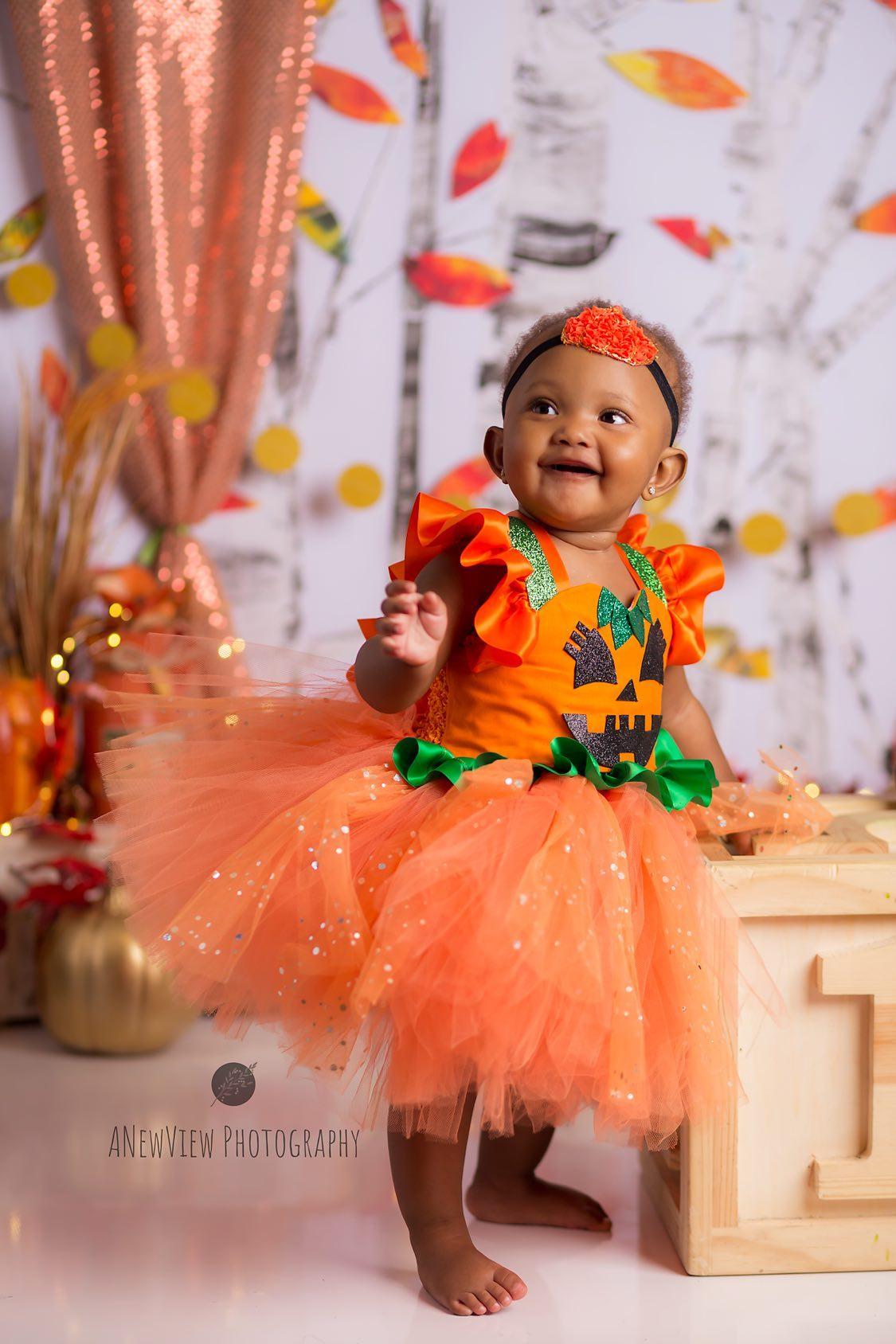Pumpkin Dress- pumpkin Tutu Dress-pumpkin tutu- pumpkin costume-girly pumpkin dress