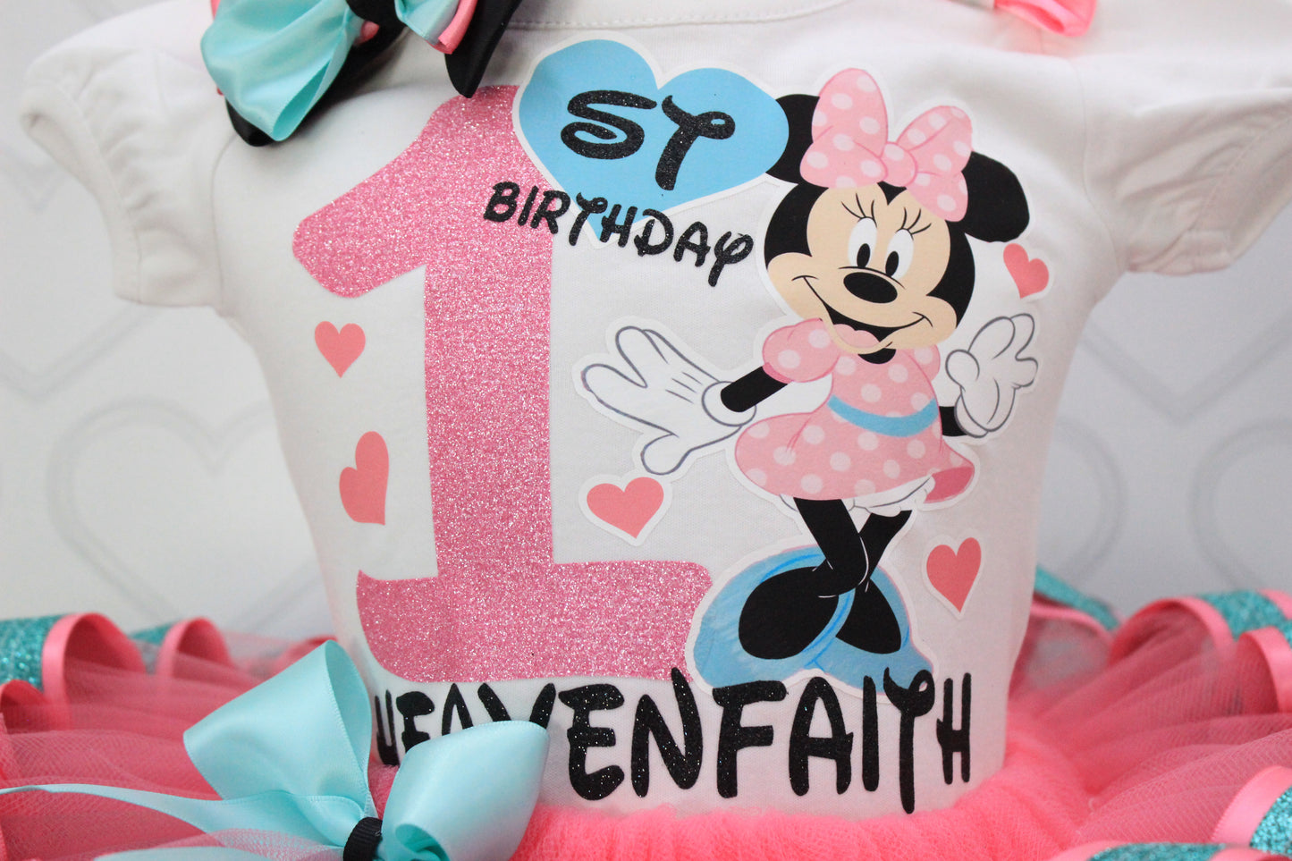 Mouse Tutu set- mouse outfit- mouse birthday outfit