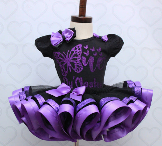 Butterfly tutu set- Butterfly outfit- Butterfly dress-Butterfly birthday