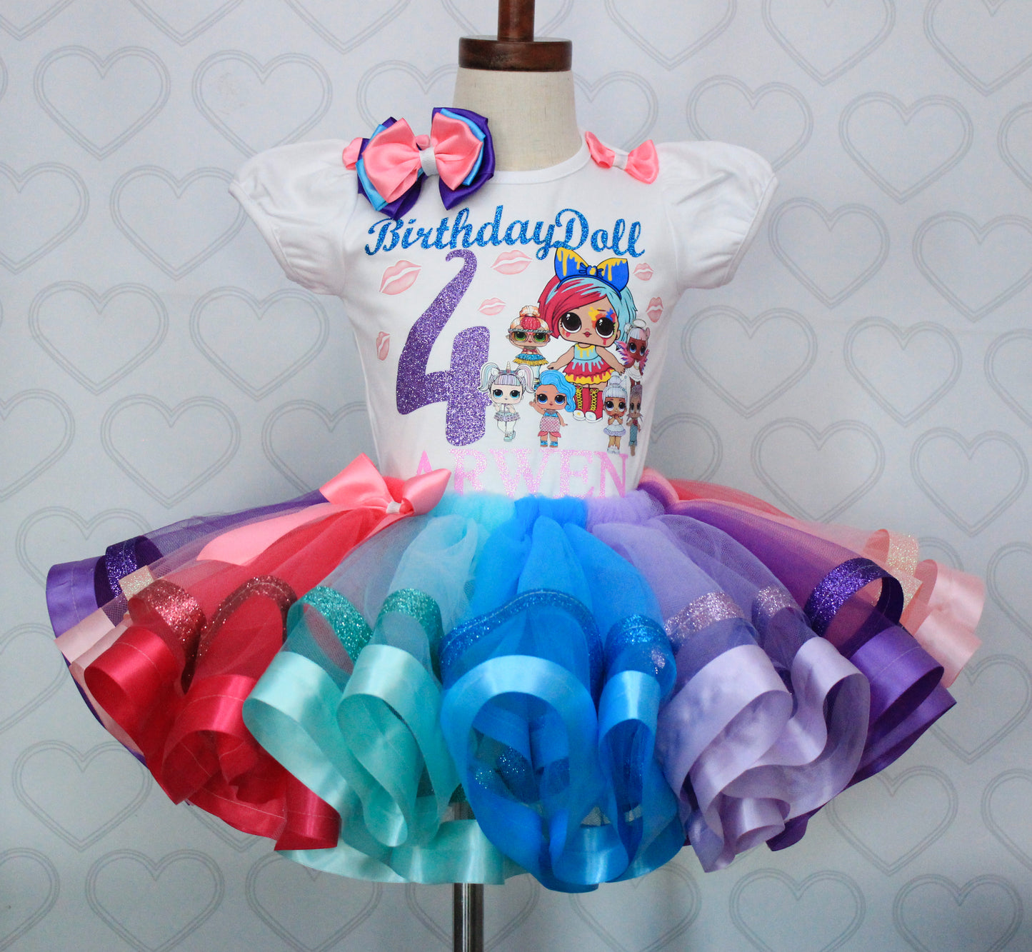 Lol surprise doll tutu set-lol surprise outfit- lol surprise dress-lol surprise birthday