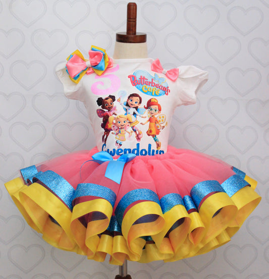 Butterbean's cafe tutu set-Butterbean's cafe outfit-Butterbean's cafe dress-Butterbean's cafe birthday-Butterbean's cafe