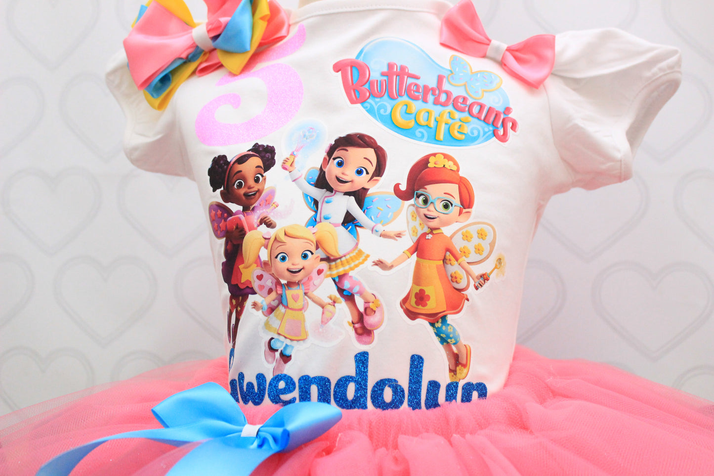 Butterbean's cafe tutu set-Butterbean's cafe outfit-Butterbean's cafe dress-Butterbean's cafe birthday-Butterbean's cafe