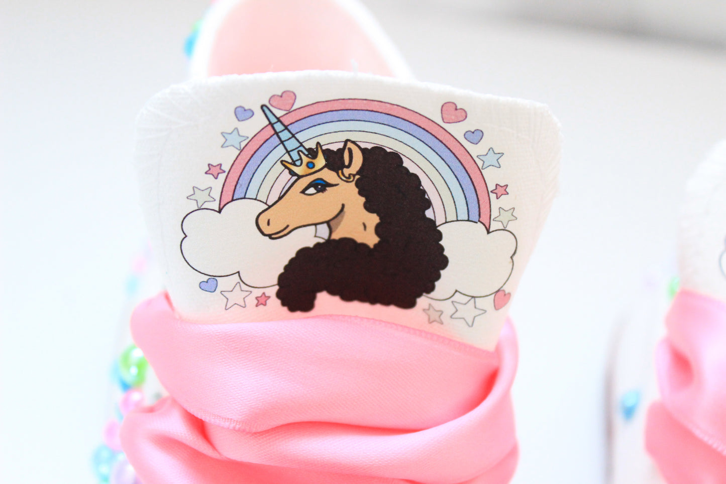 Unicorn shoes- Unicorn bling Converse-Girls Unicorn Shoes-Unicorn Converse-Afro unicorn converse-afro unicorn shoes