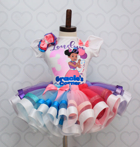 Gracie's corner tutu set- Gracie's corner outfit- Gracie's corner dress-Gracie's corner Birthday