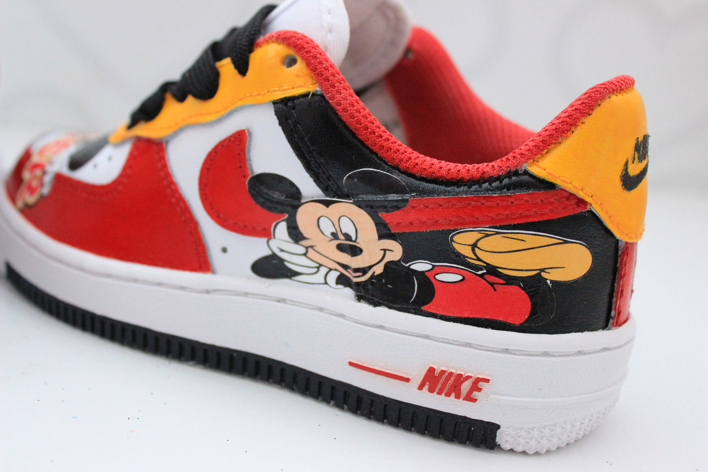 Mickey Mouse shoes-Mickey Mouse air force 1's -Boys af1's Shoes-Custom air force 1's- Toddler air force 1's