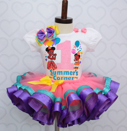 Gracie's corner tutu set- Gracie's corner outfit- Gracie's corner dress-Gracie's corner Birthday