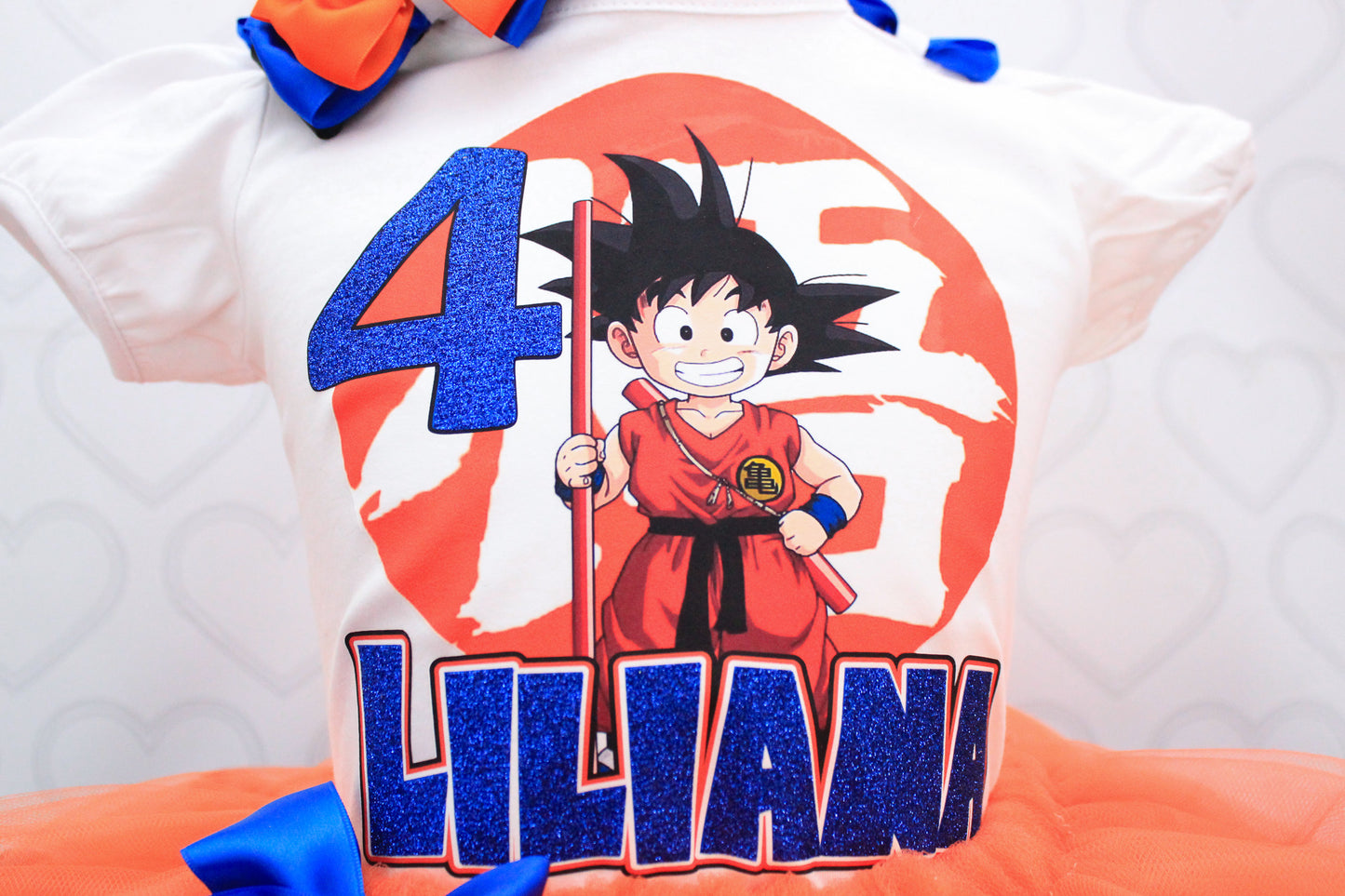 Dragon ball z tutu set-Dragon ball z outfit-Dragon ball z dress- Dragon ball z birthday