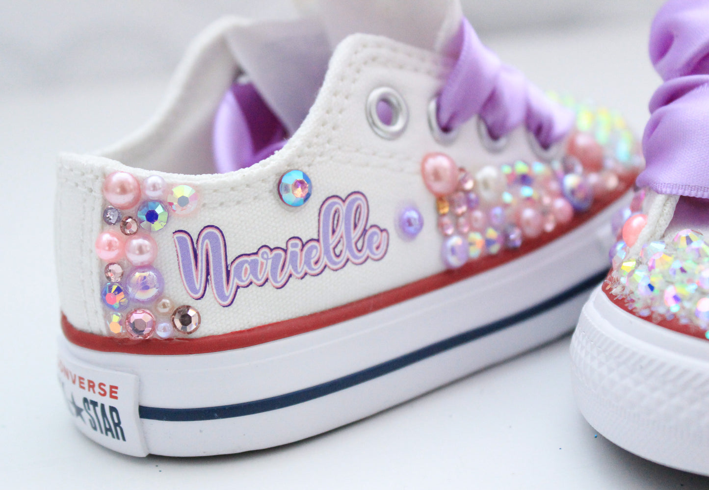 Gracie's corner shoes- Gracie's corner bling Converse-Girls Gracie's corner Shoes-Gracie's corner Converse