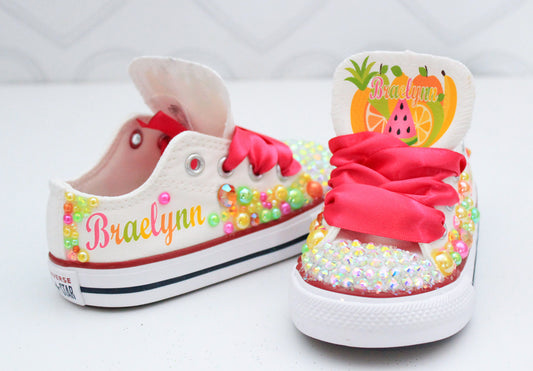 Twoty Fruity shoes- Twoty Fruity bling Converse-Girls Twoty Fruity Shoes-Twoty Fruity shoes