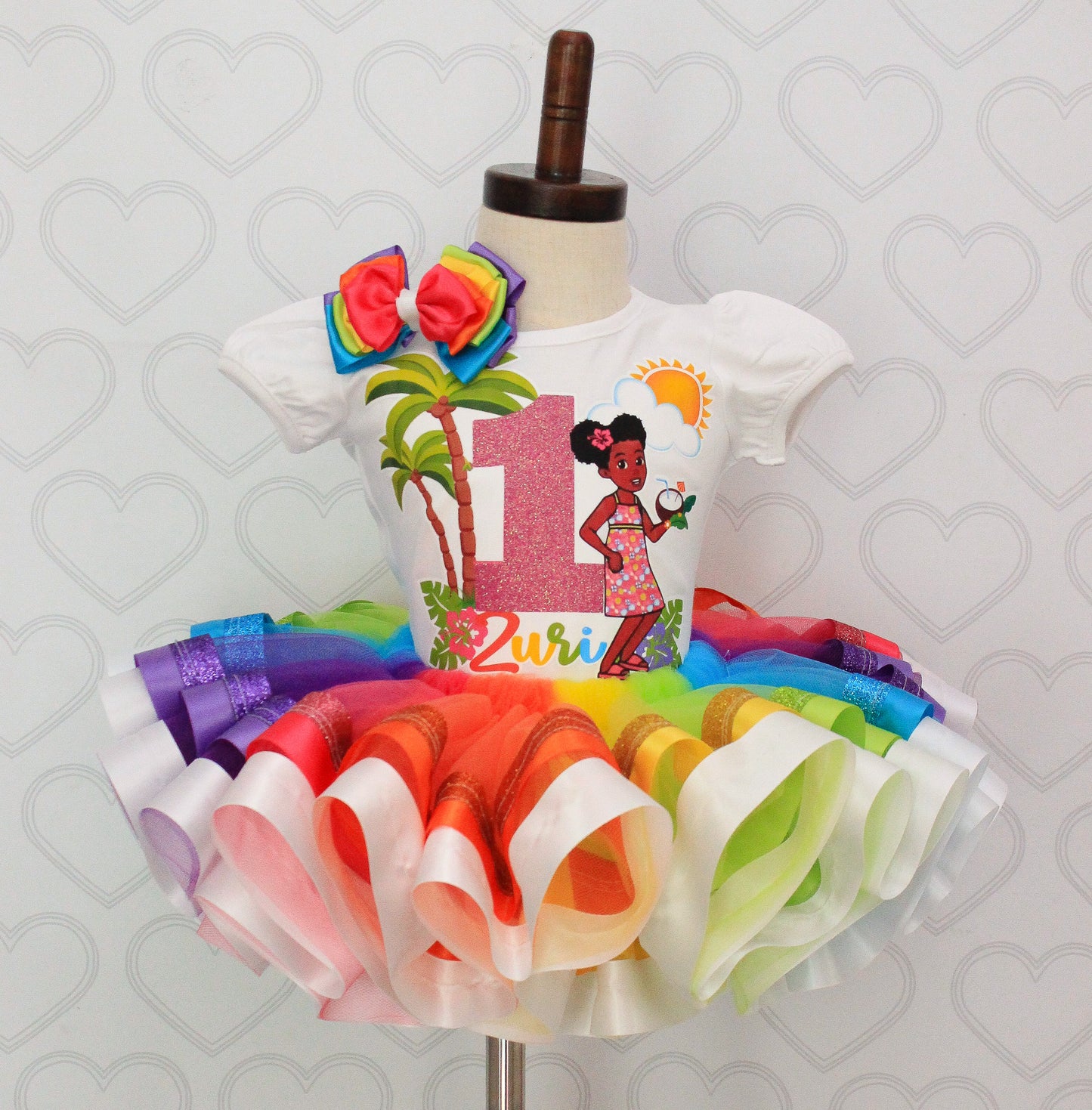 Gracie's corner tutu set- Gracie's corner outfit- Gracie's corner dress-Gracie's corner Birthday-Gracie corner luau