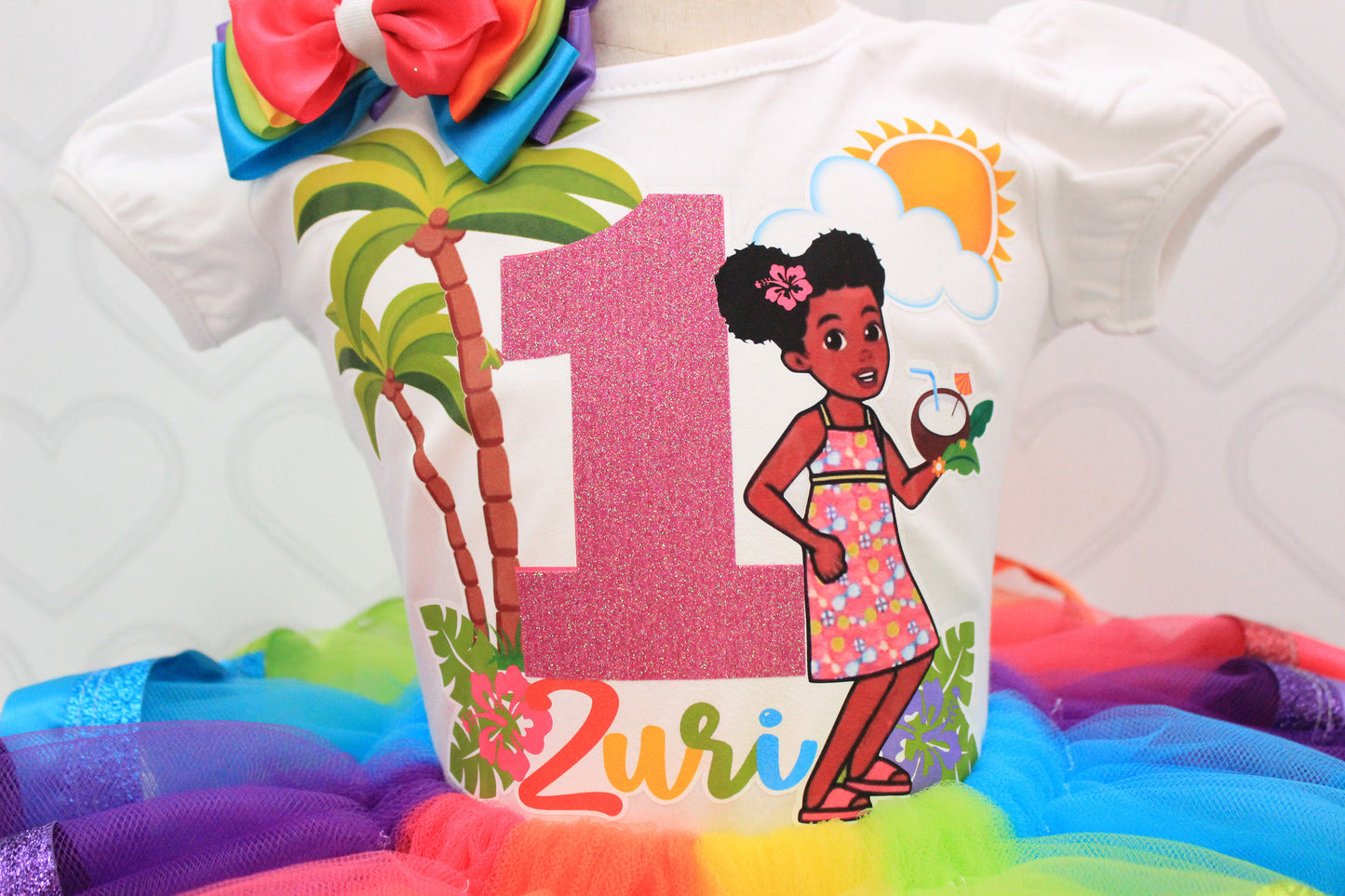 Gracie's corner tutu set- Gracie's corner outfit- Gracie's corner dress-Gracie's corner Birthday-Gracie corner luau