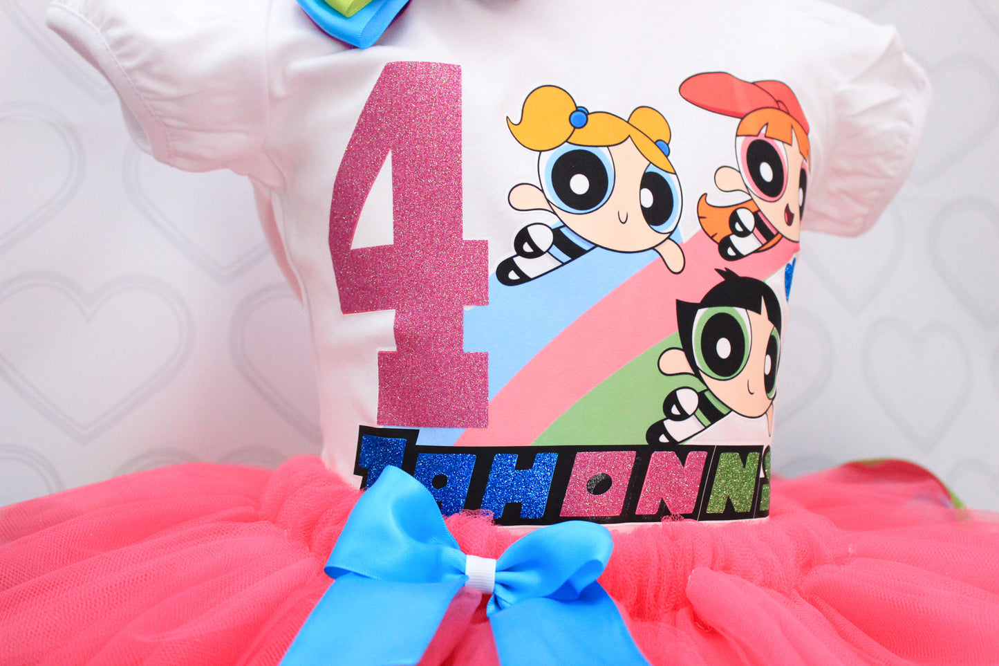 Powerpuff girls tutu set-Powerpuff girls outfit-Powerpuff girls dress-powerpuff girls birthday