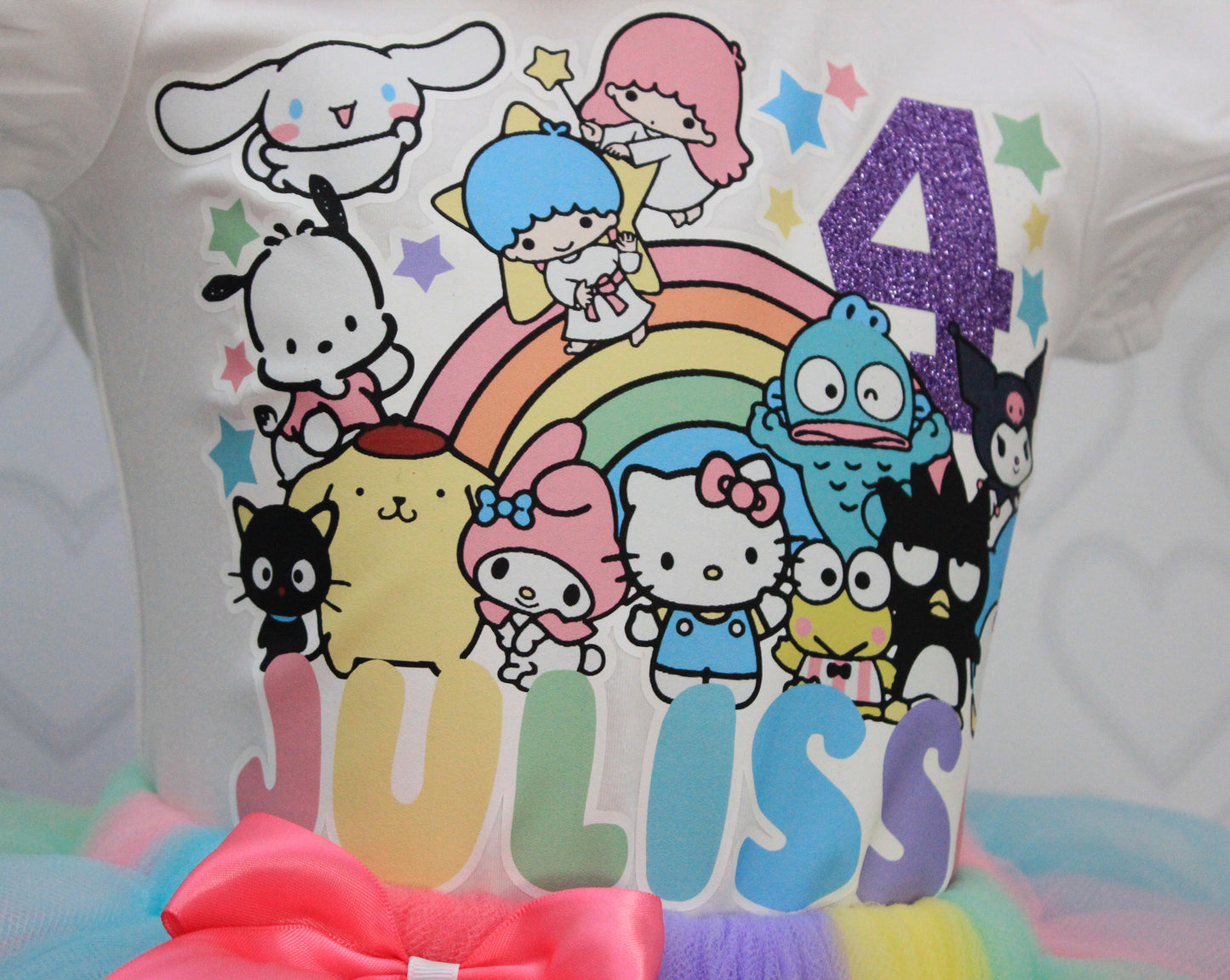 Kitty and Friends tutu set- Kitty and Friends outfit-Kitty and Friends dress-Kitty and Friends birthday-Skate tutu set