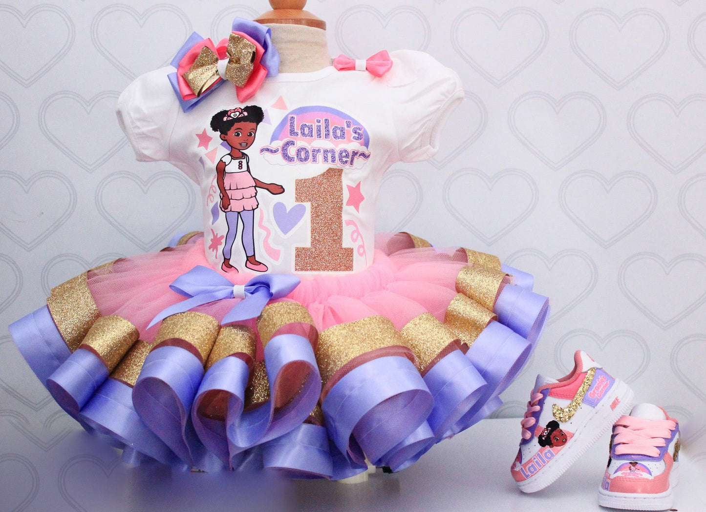 Gracie's Corner shoes-Gracie's Corner air force 1's -Girls af1's Shoes-Custom air force 1's- Toddler air force 1's