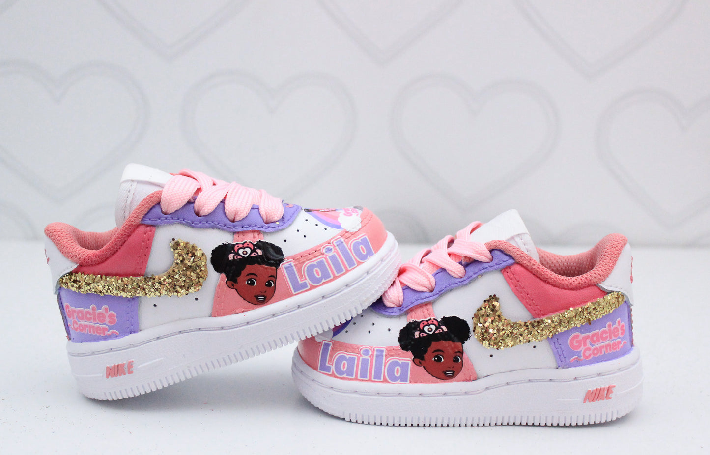 Gracie's Corner shoes-Gracie's Corner air force 1's -Girls af1's Shoes-Custom air force 1's- Toddler air force 1's