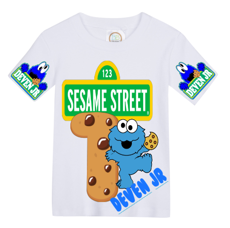 Cookie Monster Overalls- Cookie Monster Birthday Overalls- Cookie Monster Birthday outfit