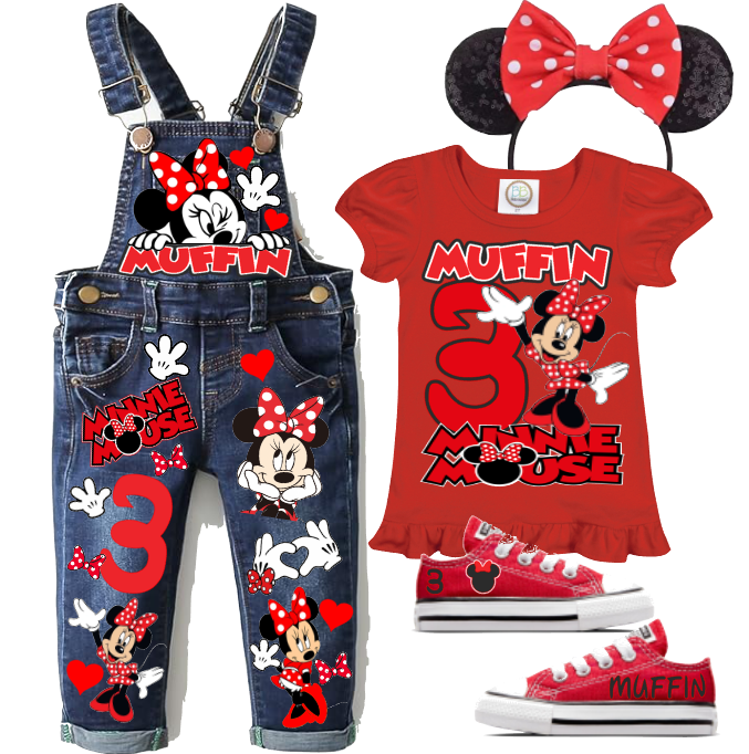 Minnie mouse outfit fashion birthday