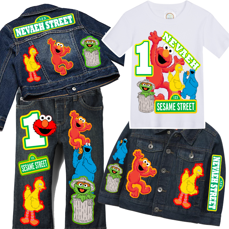 Boys Custom Denim Set