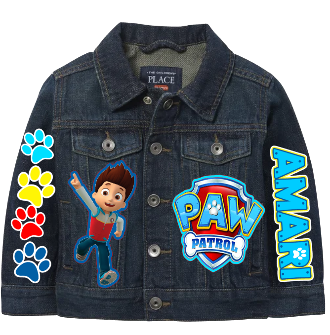 Paw Patrol boys outfit - Paw Patrol Denim Set-Boys Paw Patrol denim set- Paw Patrol Birthday outfit