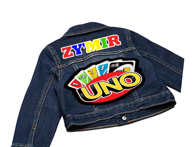 Uno Denim Set-Boys Uno denim set-Uno Birthday outfit-Uno boys outfit