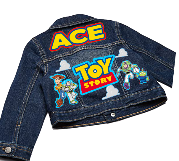 Toy story boys outfit - Toy story Denim Set-Boys Toy story boys denim set- toy story Birthday outfit