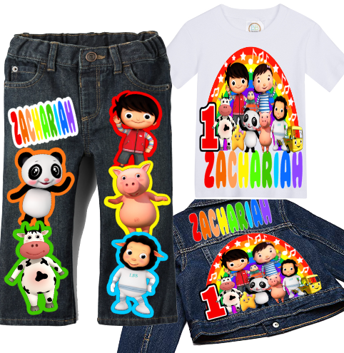 Little Baby Bum Denim Set-Boys Little Baby Bum denim set-Little Baby Bum Birthday outfit-Little Baby Bum boys outfit