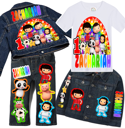 Little Baby Bum Denim Set-Boys Little Baby Bum denim set-Little Baby Bum Birthday outfit-Little Baby Bum boys outfit