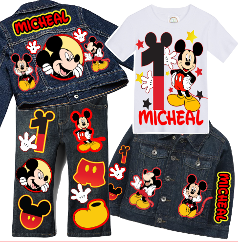 Boys Custom Denim Set