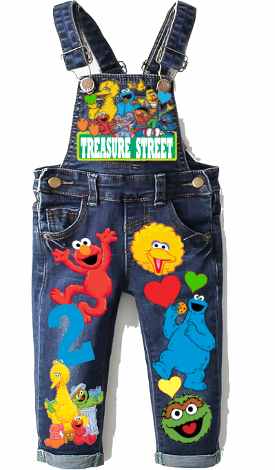 Girls Overalls- Girls Custom Overalls-Girls Birthday Overalls