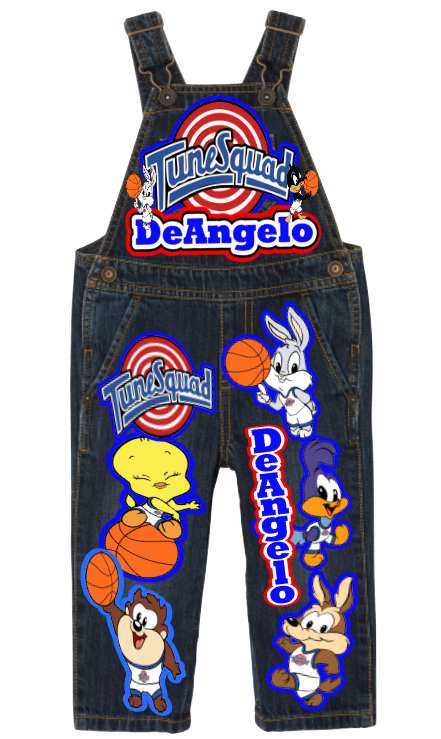 Space Jam overalls-Space Jam outfit-Space Jam birthday shirt-Space Jam birthday outfit