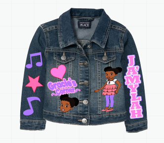 Gracie's Corner Skirt Set-Gracie's Corner denim outfit-Gracie's Corner Birthday outfit