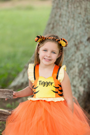 Winnie the pooh Costume-Winnie the pooh Tutu Dress- Winnie the pooh dress