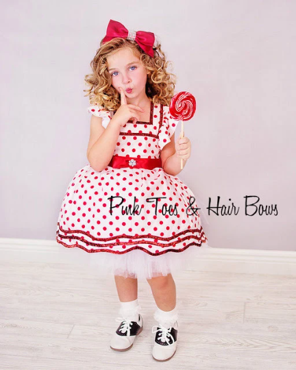 Shirley Temple dress- Shirley temple- Shirley temple Costume-Shirley temple tutu dress