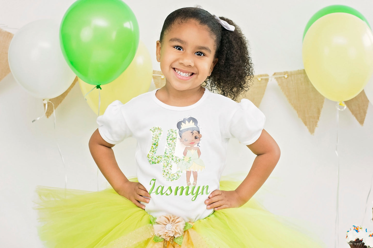 Princess Tiana Tutu Set