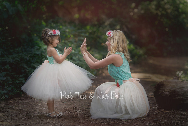 Mommy & Me Shabby Tea Party Couture