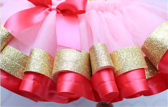 Birthday tutu set-birthday outfit-2 sweet tutu set- 2 sweet outfit