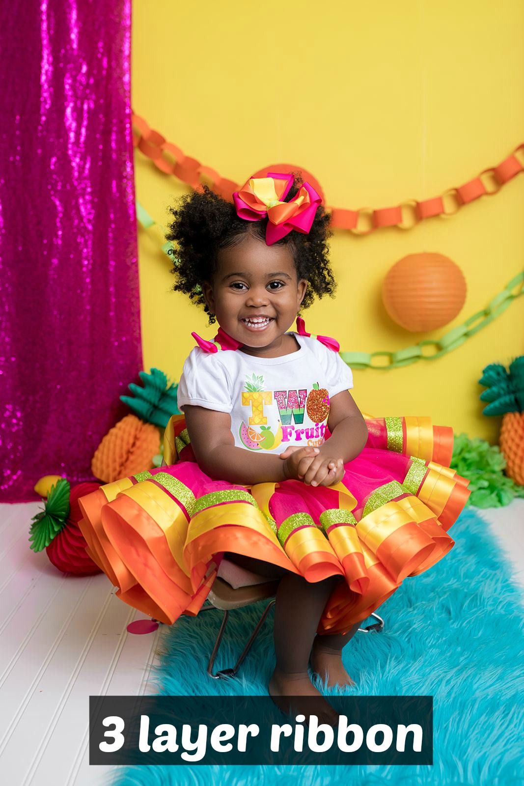 Ribbon Trim Tutu Set-Custom Order
