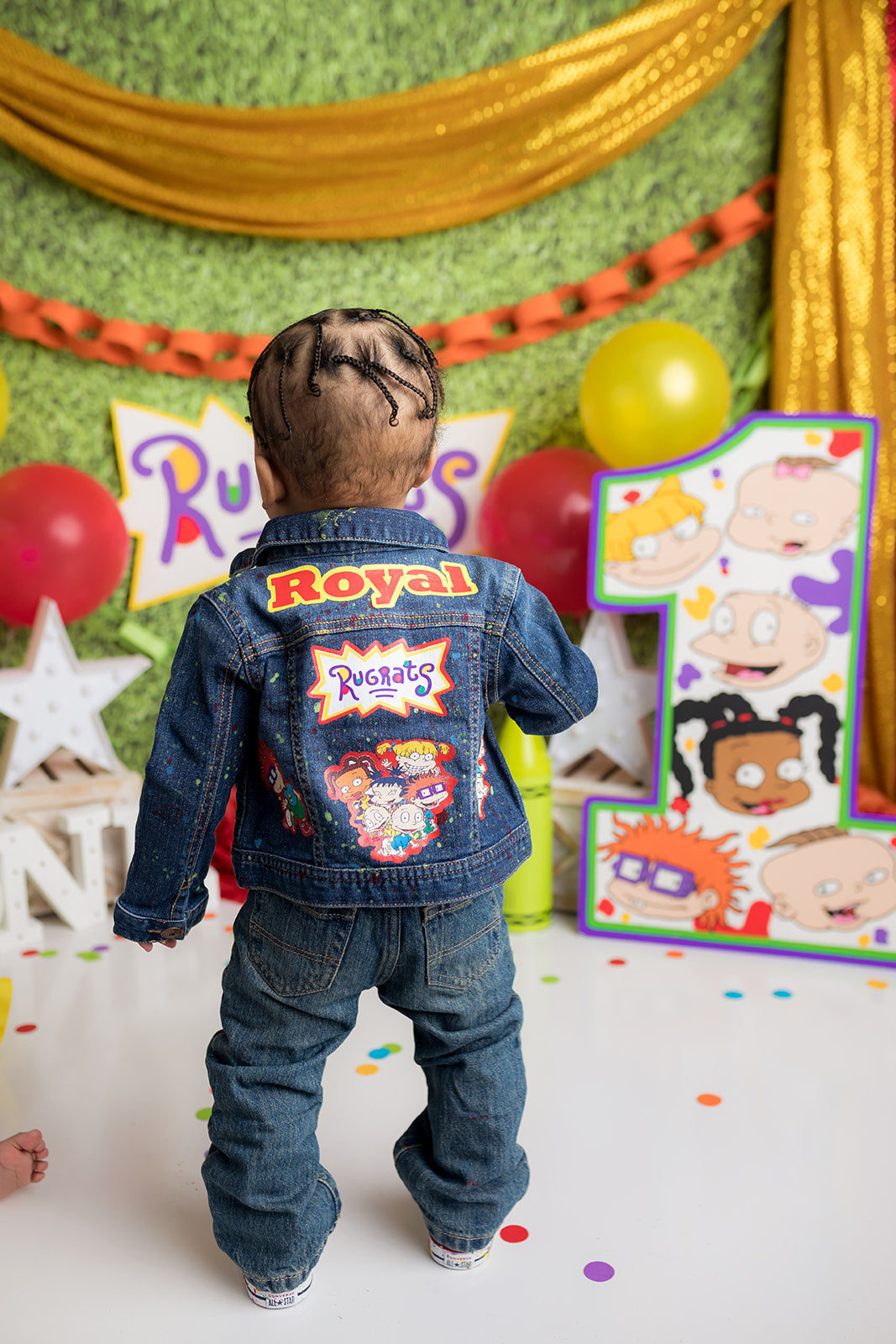 Rugrats Denim Set-Boys Rugrats denim set-Rugrats Birthday outfit-Rugrats boys outfit