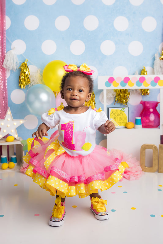 Lemonade tutu set-Lemonade outfit-Lemonade dress