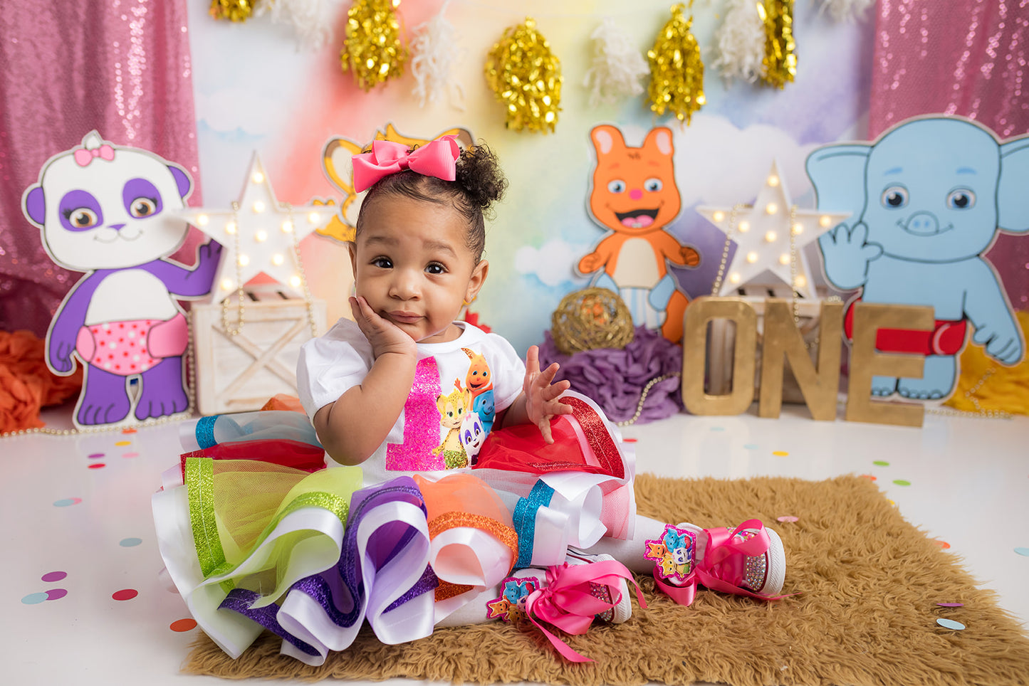 Word Party tutu set- Word Party outfit-Word Party dress