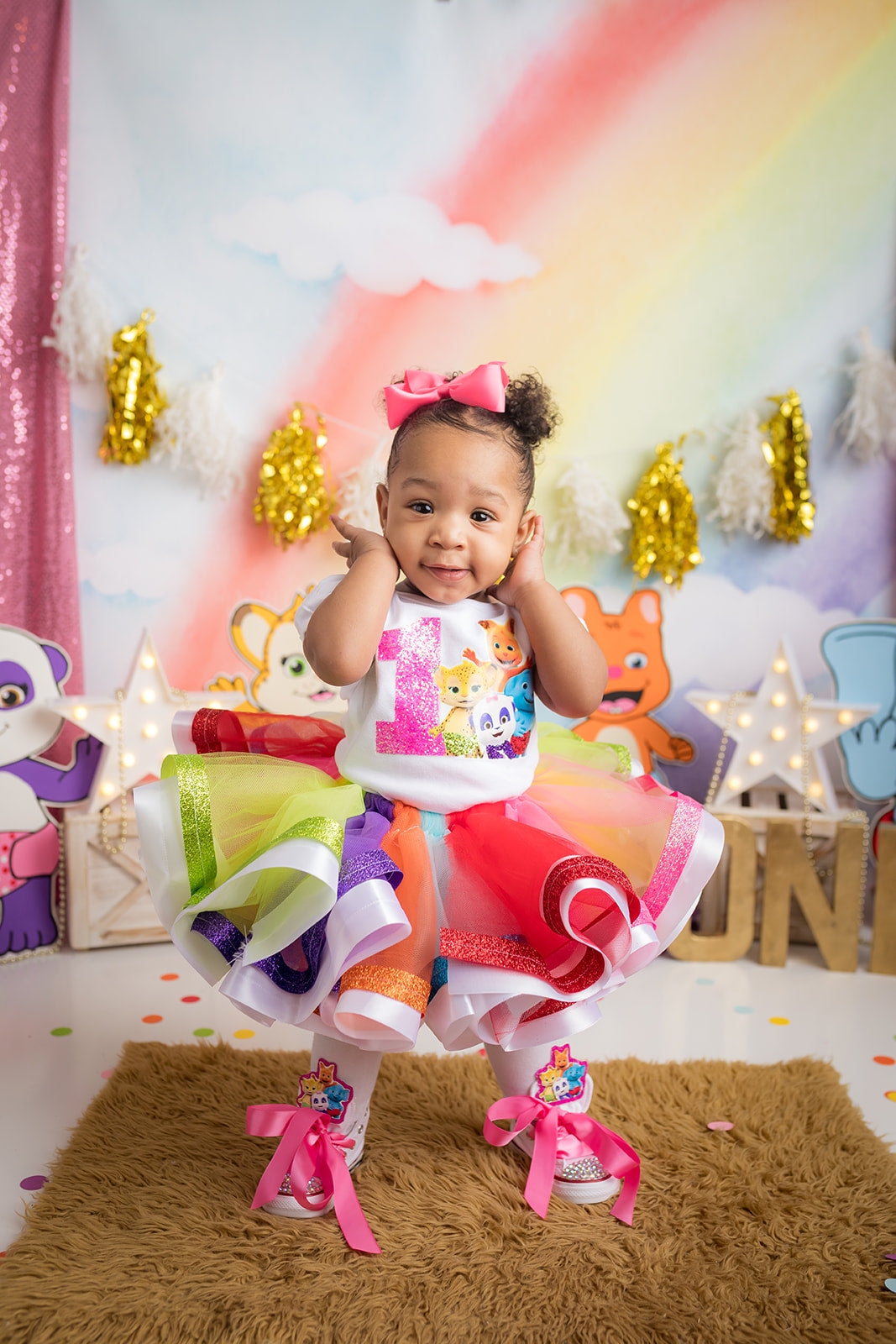Word Party tutu set- Word Party outfit-Word Party dress